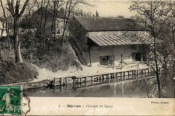 4 - Sévran - Plâtrière du Canal